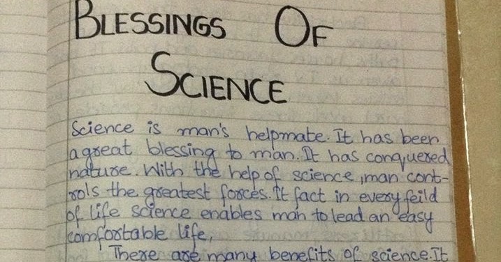 essay on science fair in english