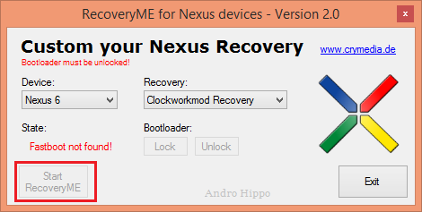 Nexus 4 stock recovery options
