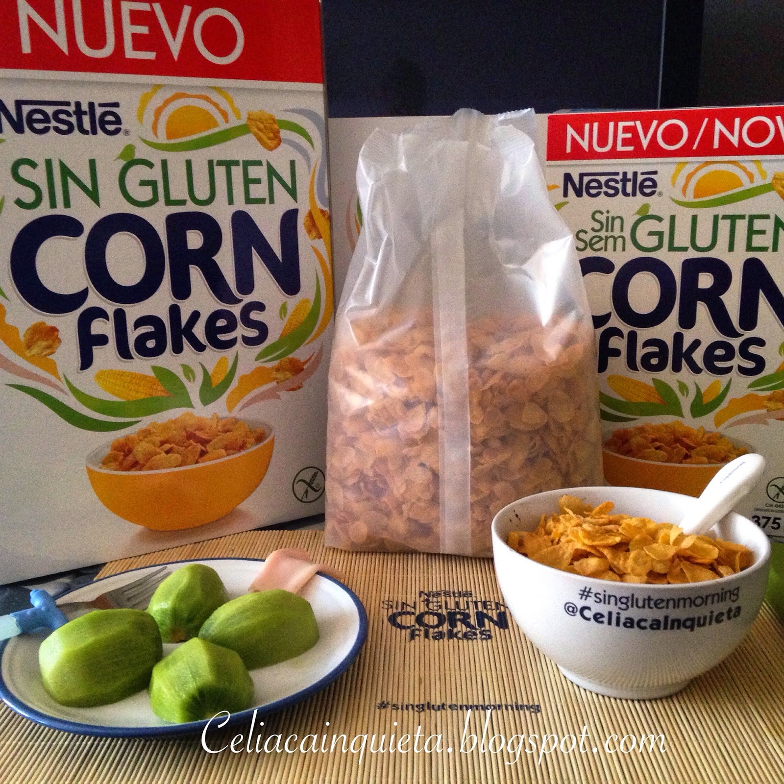 Nestlé lanza sus primeros cereales sin gluten