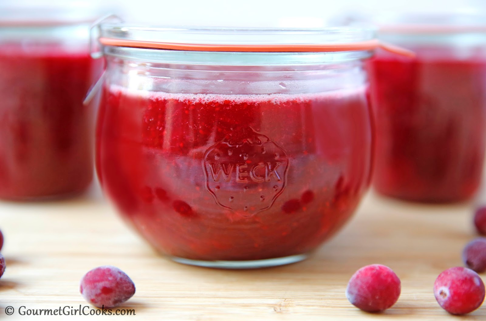 Gourmet Girl Cooks CranberryStrawberry Sauce Low Carb & Sugar Free