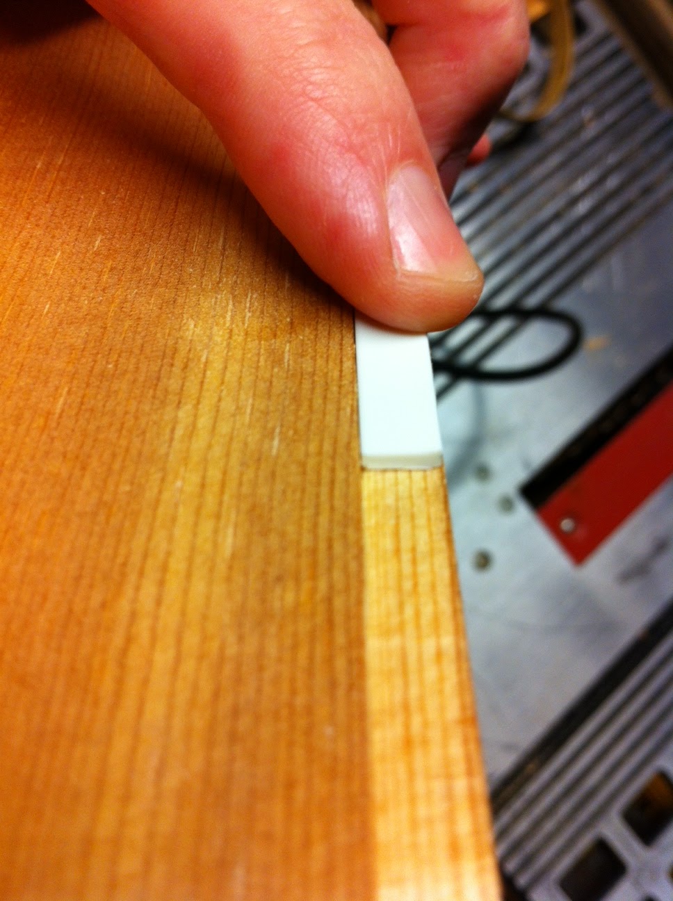 Making an acoustic guitar Routing a Channel for the Binding