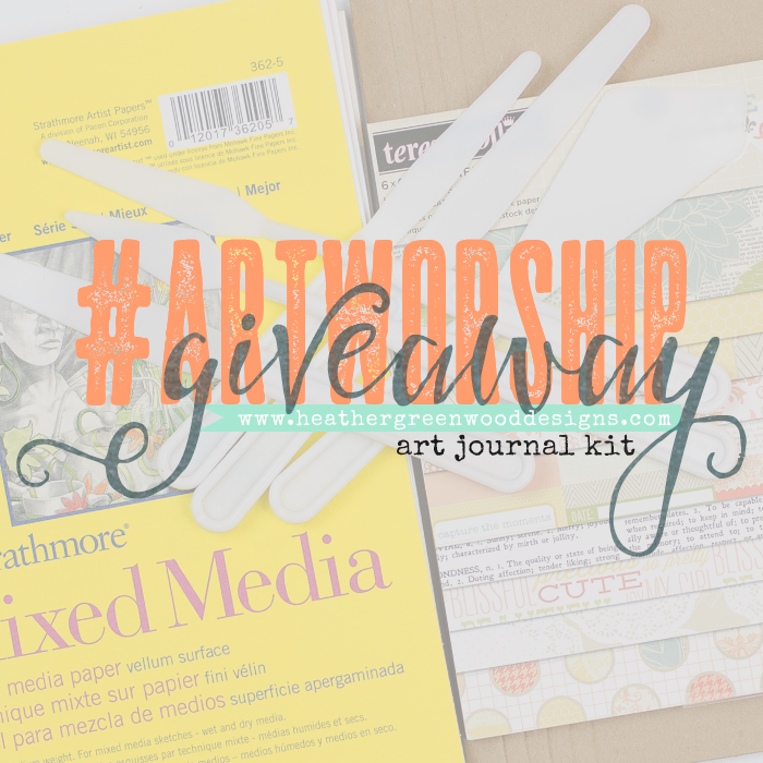 #ARTWORSHIP - Truth Scrap Art Journal Kit Giveaway