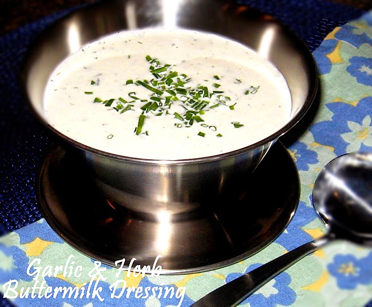 Garlic And Herb Buttermilk Dressing
