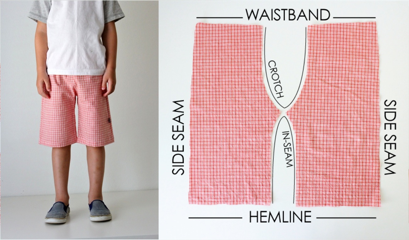 Pattern of mens shorts with their own hands Easy Pattern of mens shorts with their own hands Easy
