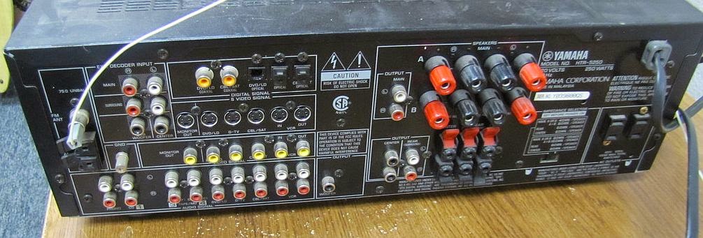 Yamaha HTR-5250 - AV Receiver | AudioBaza