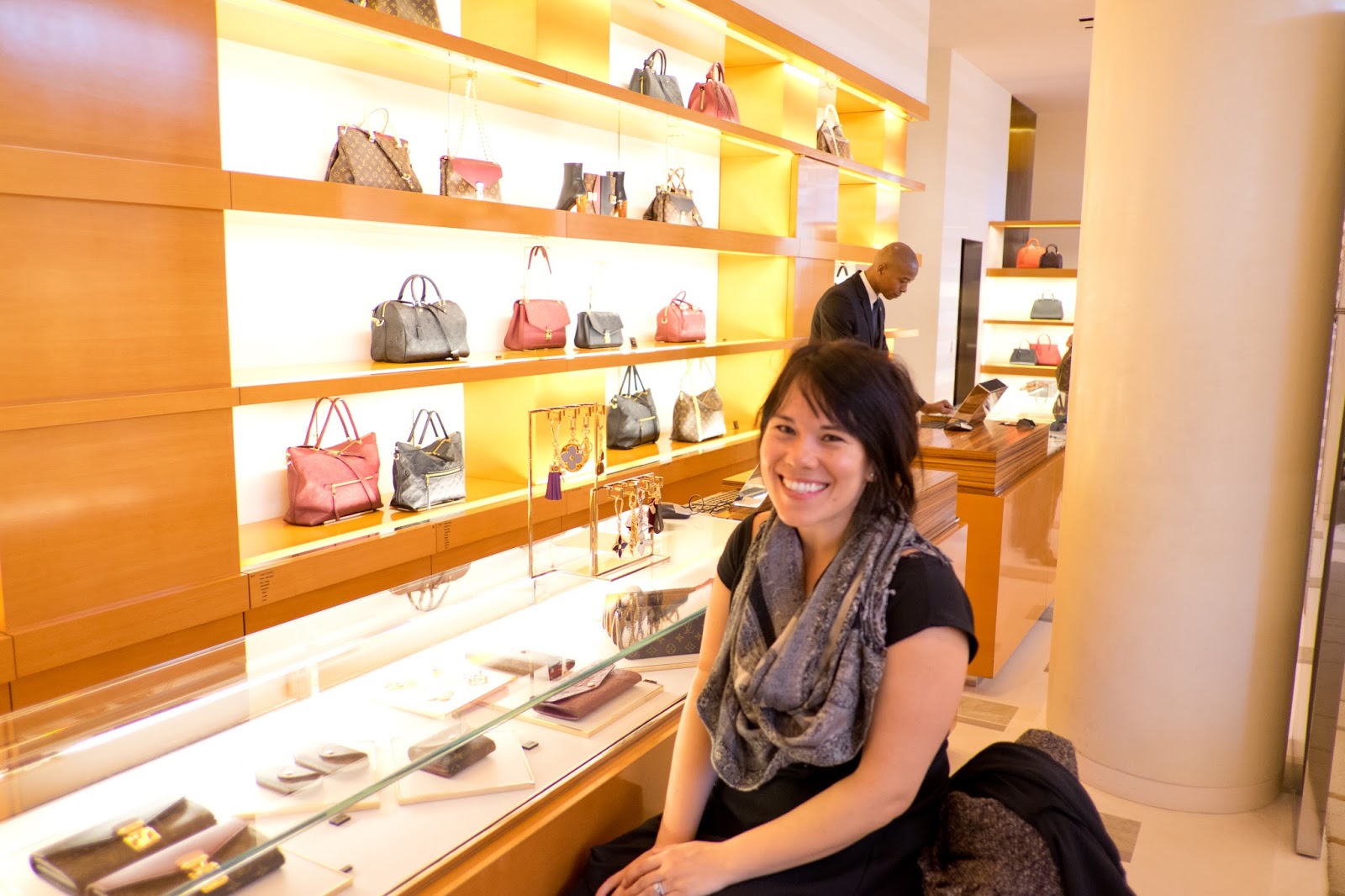 Domestic Fashionista: Paris: Day 6 -- Champs Elysees, Louis Vuitton, and  Visiting Relatives