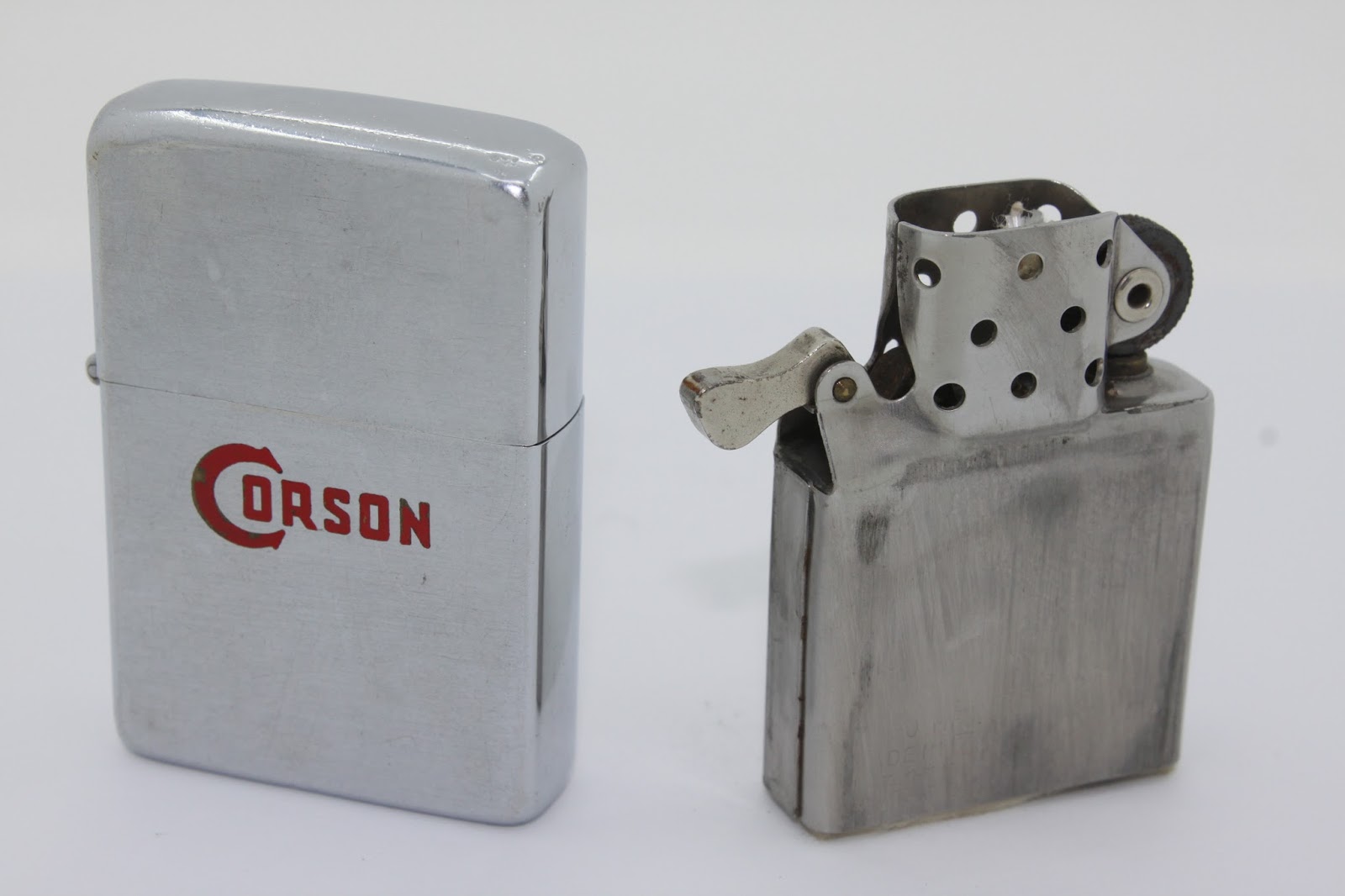 ziq ZIPPO collections ORIGINAL ZIPPO VINTAGE LIGHTER YEAR 1957 CODE 1008