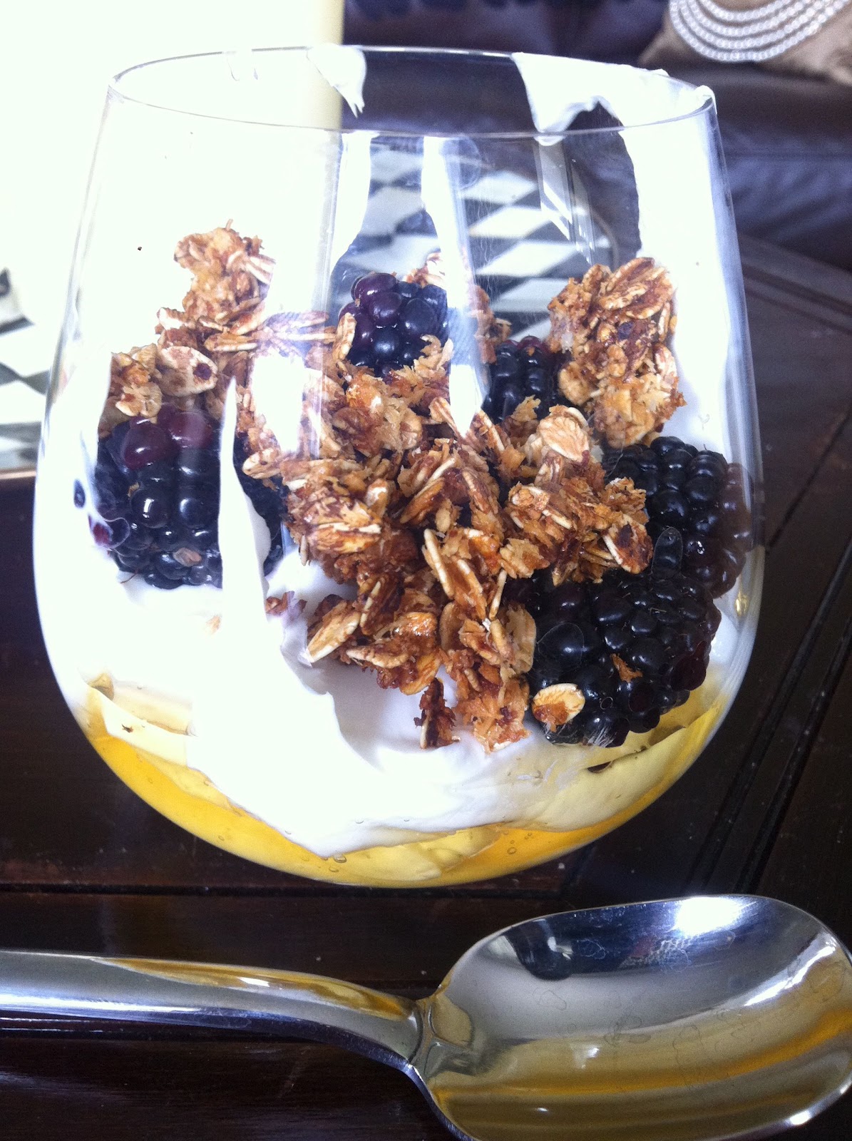 Recitherapy homemade granola . . . for parfait