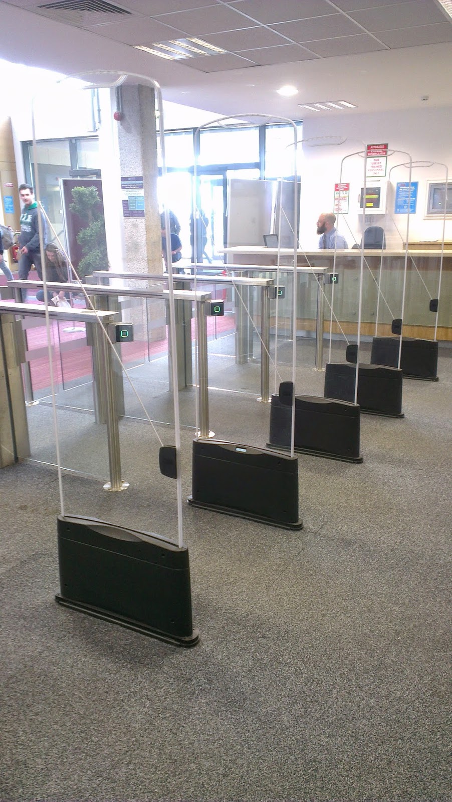 New Access Control System in Operation at the Library