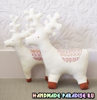 Олень. Выкройка