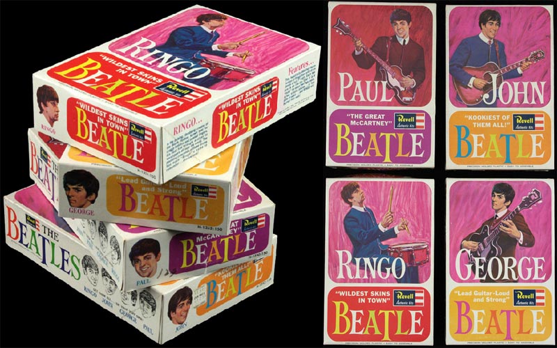 MTSC's News From The Front Toys in the Attic Revell Beatles Model Kits