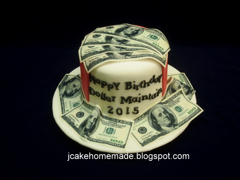 Jcakehomemade Money cake