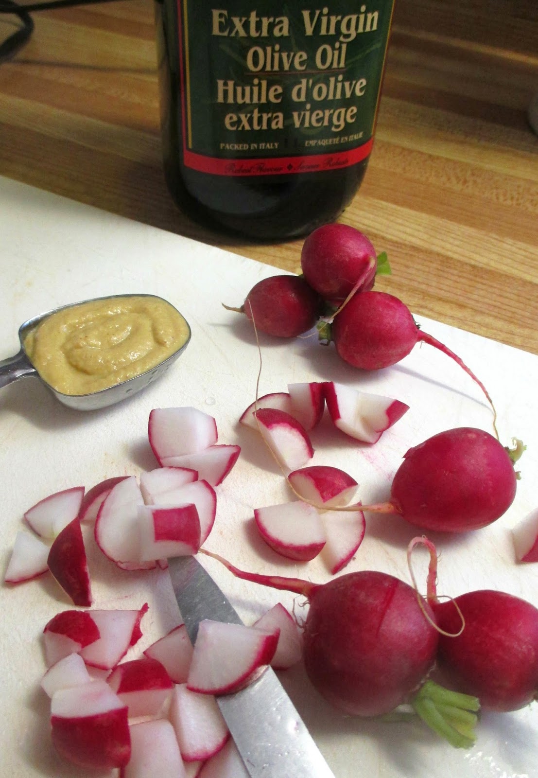 Just my Stuff Radish Vinaigrette