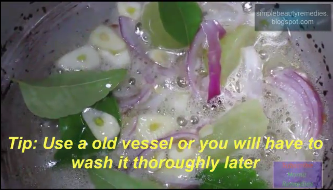 Simple Beauty Home Remedies Olive Oil Onion Curry Leaves Hair Oil
