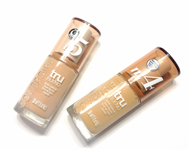 Cover Girl truBLEND in l5 Creamy Natural and m4 Sand Beige