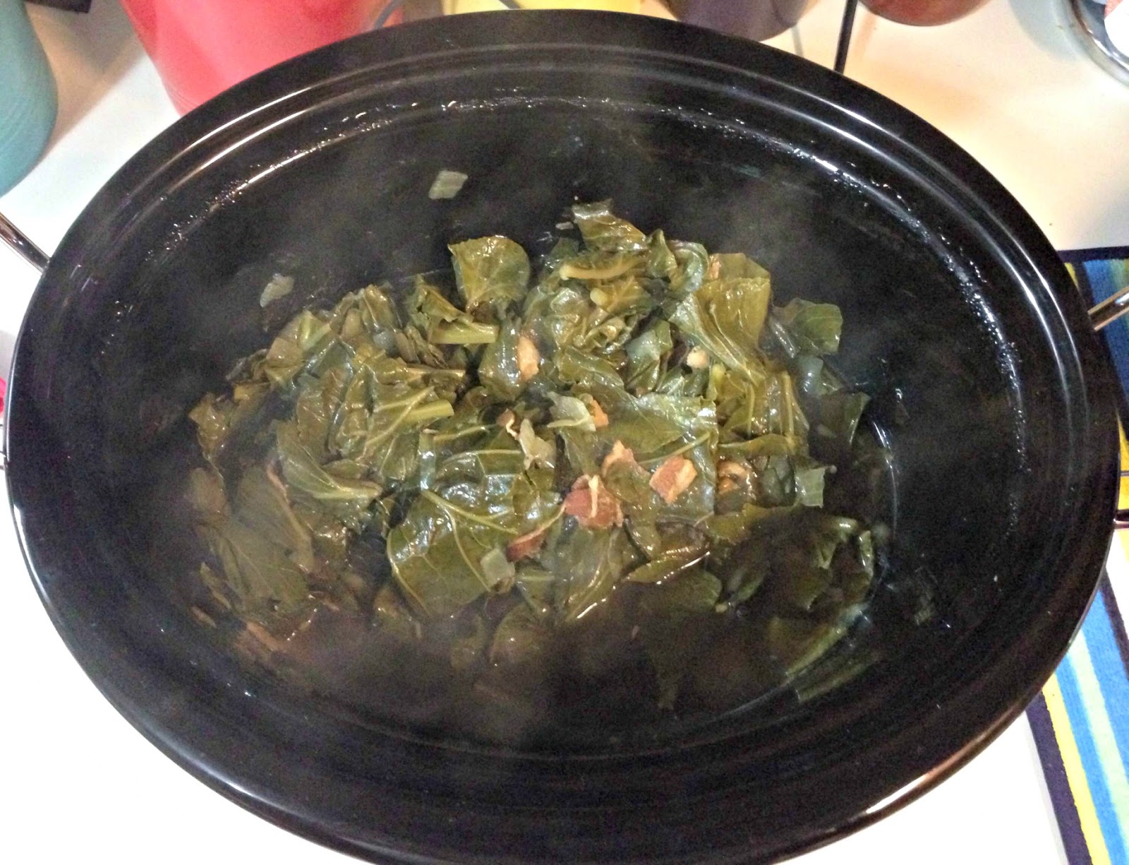 CrockPot Collard Greens Arnold Adventures