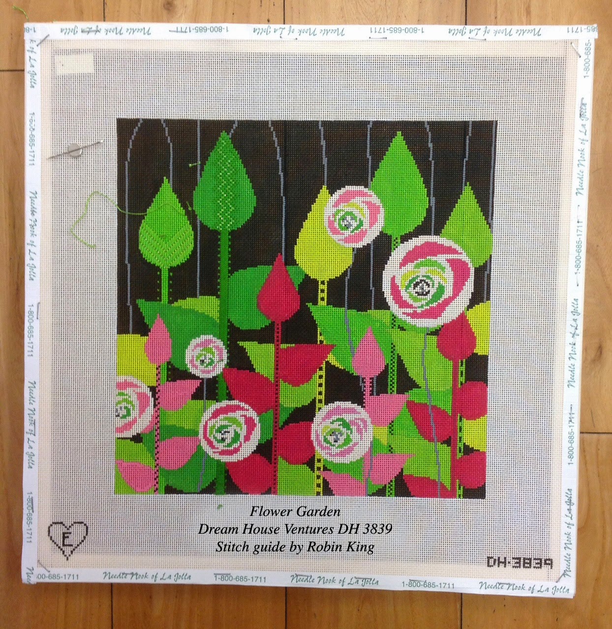 Needlepoint Study Hall Teaching at Needle Nook of La Jolla