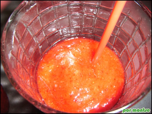 Las recetas de Montse: Sorbete de fresas