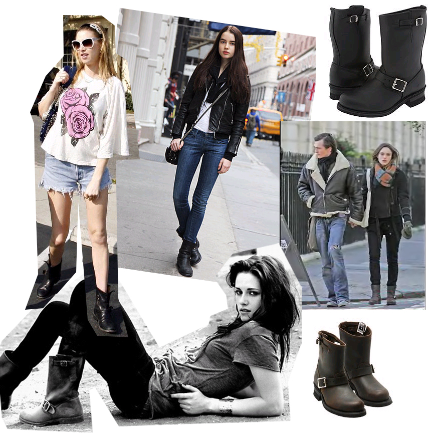 frye engineer boots 8r