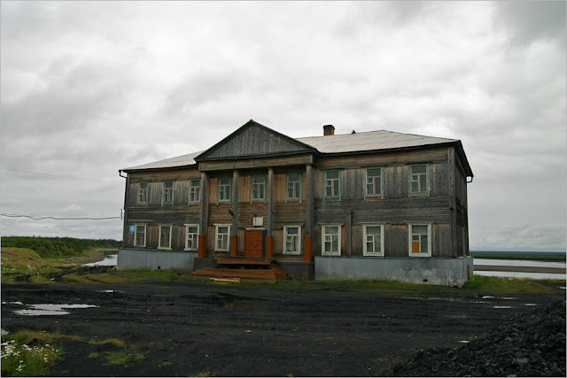 Красноярский край. Таймырский полуостров. Поселок Волочанка. Орион.