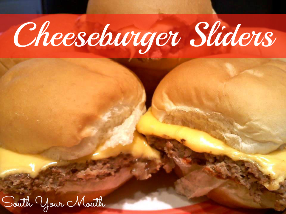South Your Mouth Cheeseburger Sliders