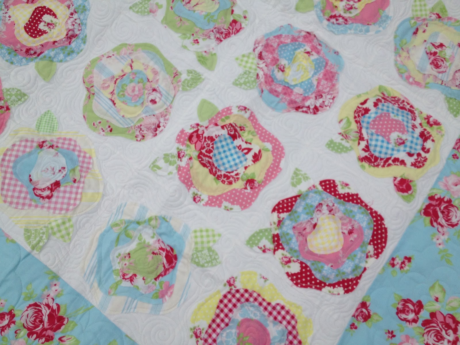 Spun Sugar Quilts French Roses