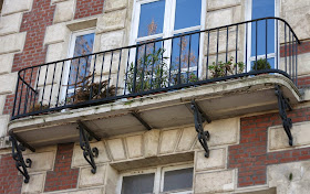 Balcon du 39 quai de l'Horloge à Paris