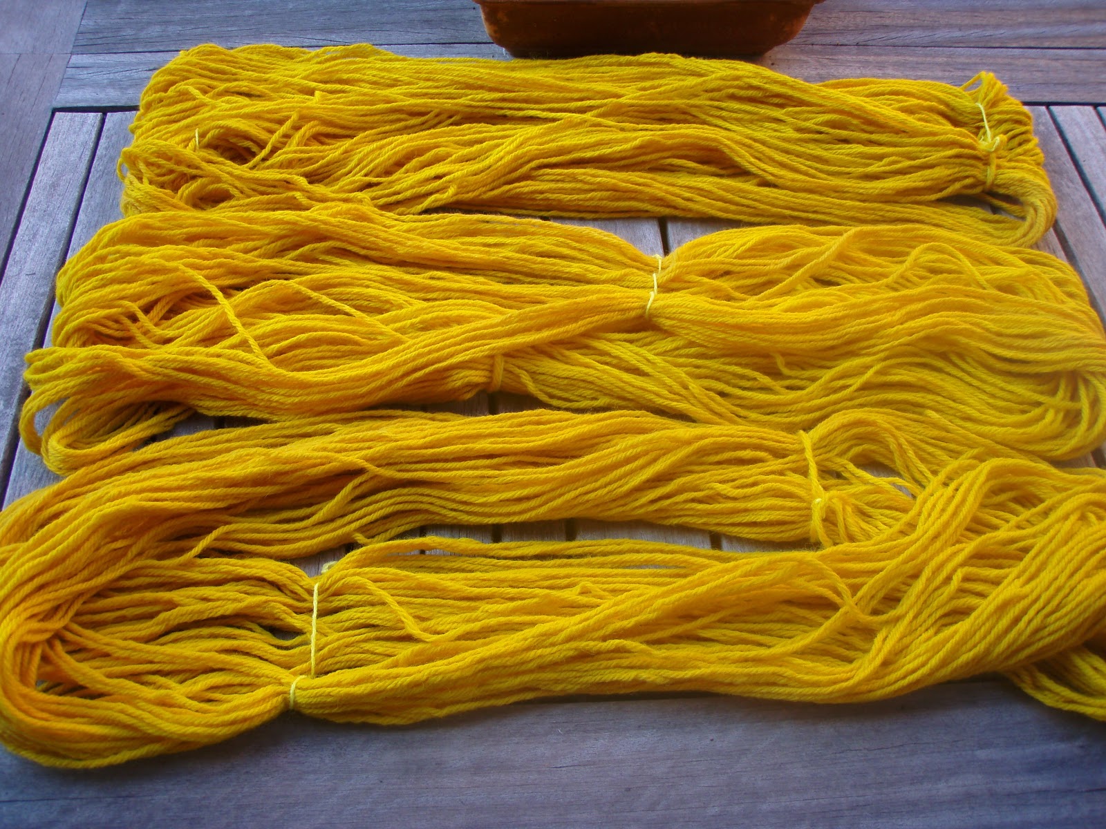 lake•salt•knit Turmeric dye