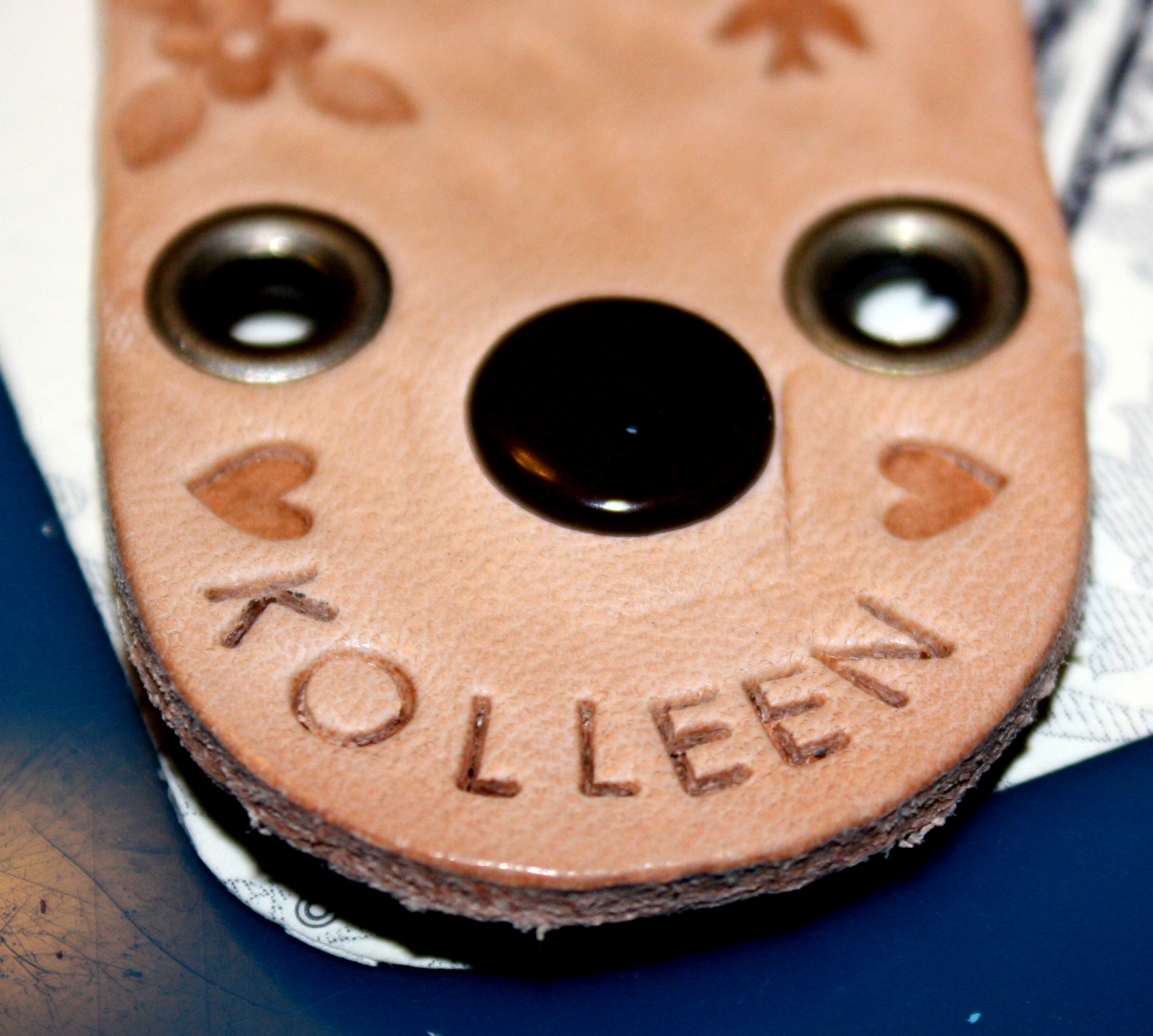 Camille McClelland The How to's of Stamped Leather Cuff Wristbands