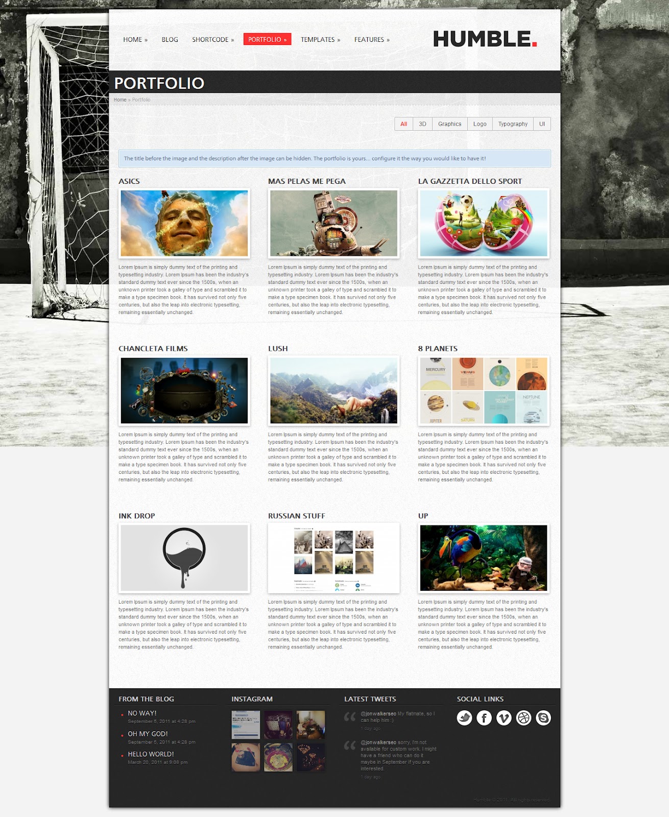 Humble-Portfolio-and-Business-Pages