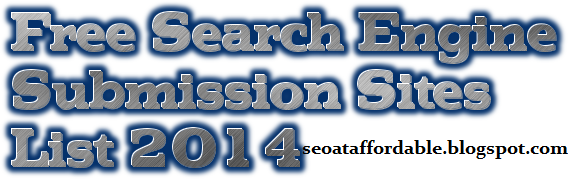  Search Engine Submission Sites List