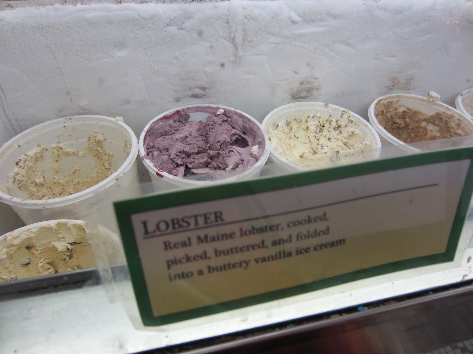 Pack Your Passport, Baby Fun Food Friday Lobster Ice Cream
