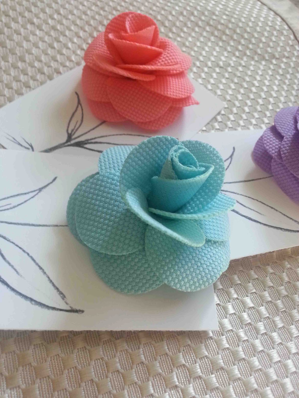 Made by Me. Shared with you. Mother's Day Flower Pins
