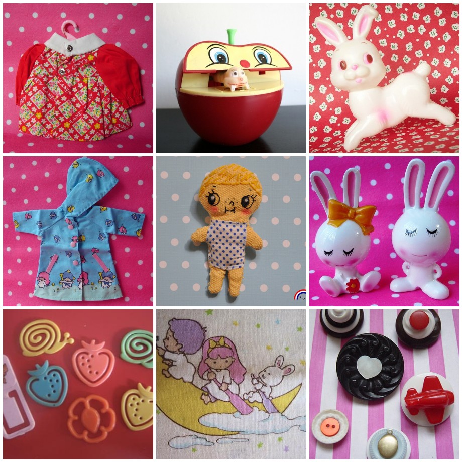 Mosaic Monday Vintage Kawaii Sweet Tidings