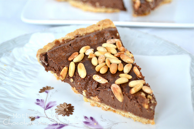 Chocolate Ricotta Tart | www.motherthyme.com