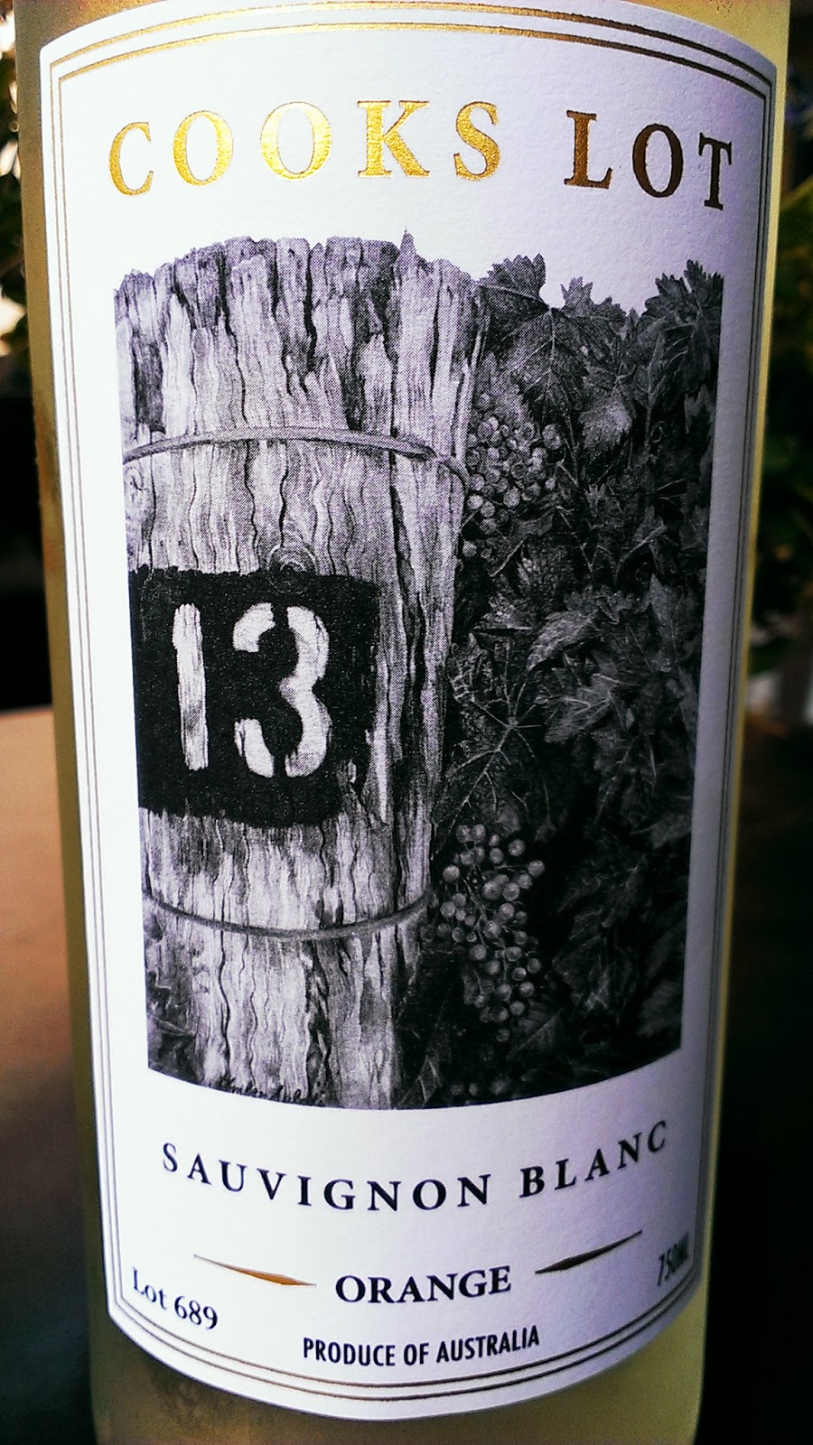 QWine Reviews Australian Wine Reviews Cook's Lot Sauvignon Blanc 2013