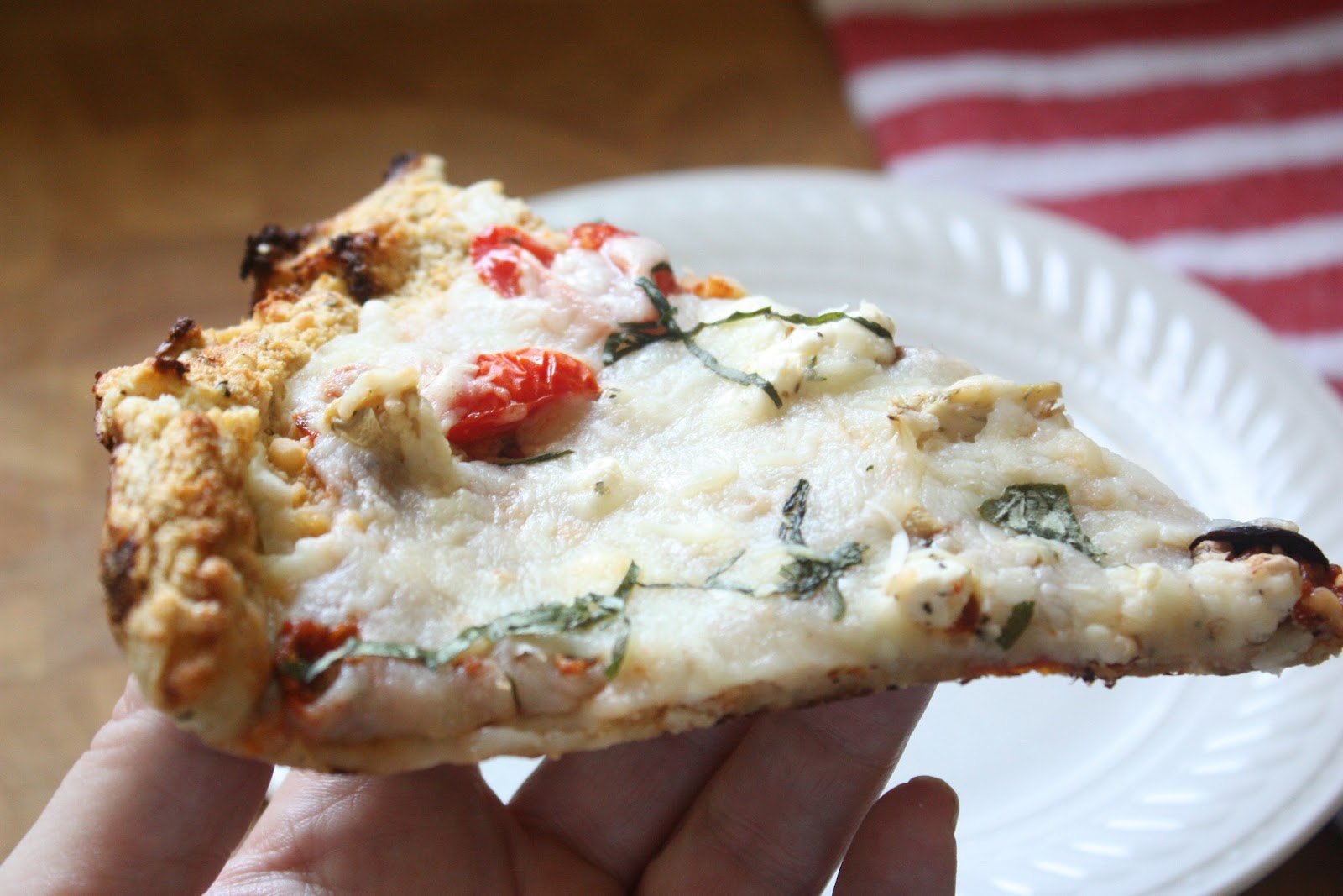 LowCarb, GlutenFree Pizza Crust