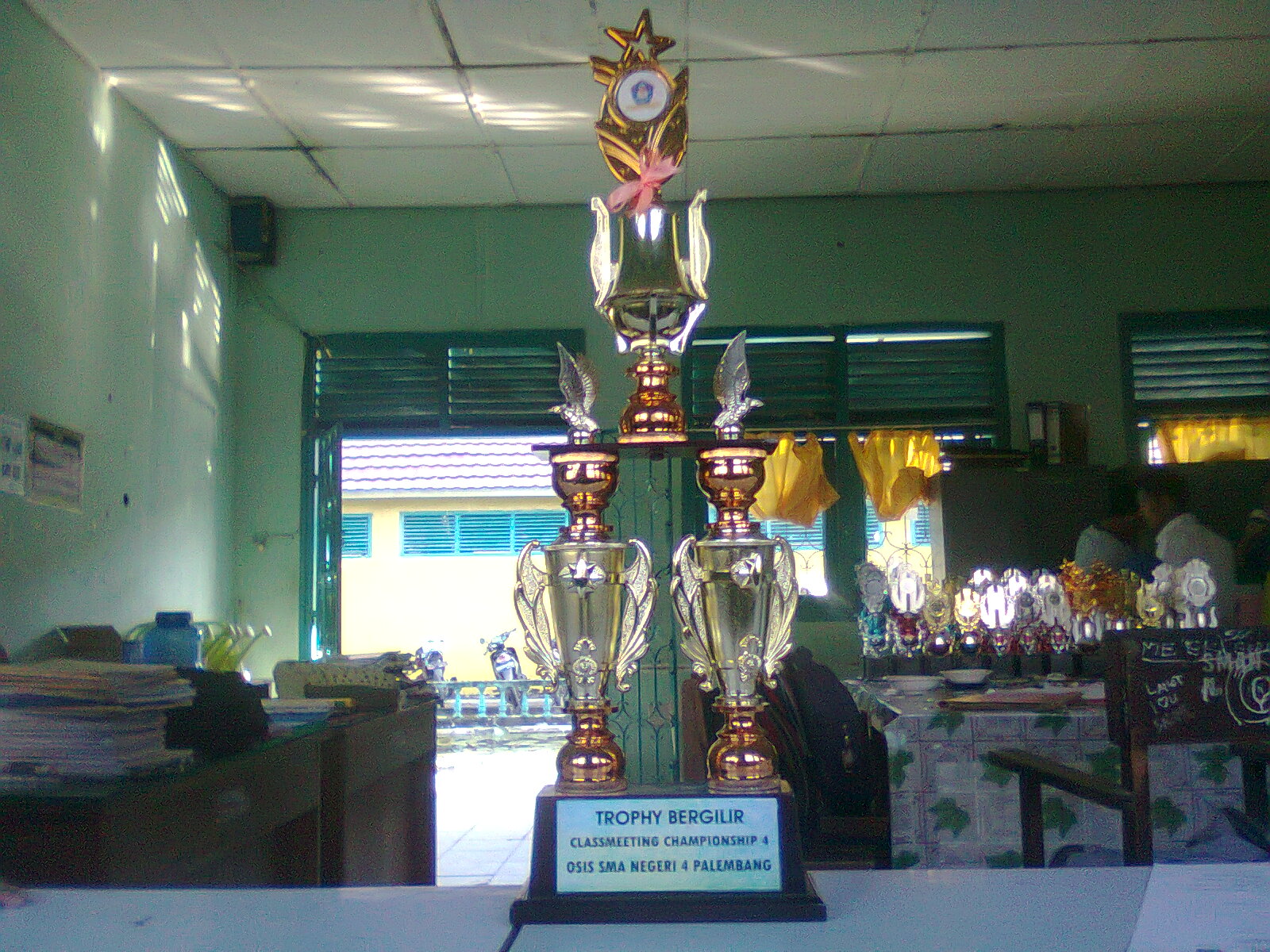 MY WORLD !!! Kemeriahan Classmeeting Champion Four