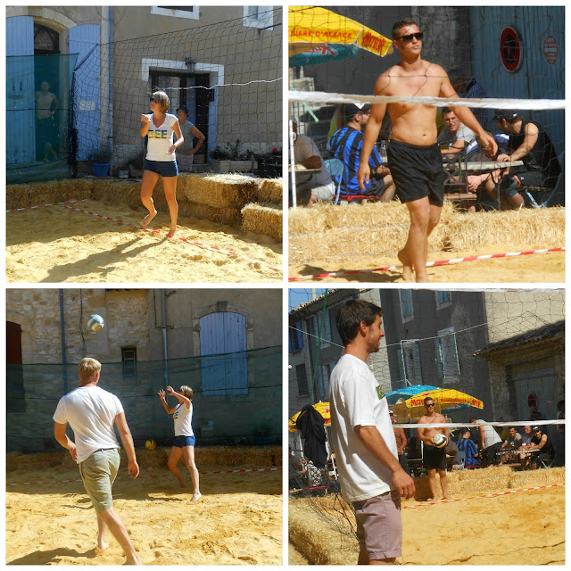 beach volleyball south of France