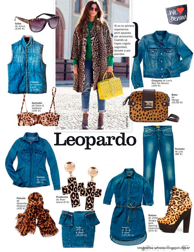 look animal print verano 2013 look animal print verano 2013