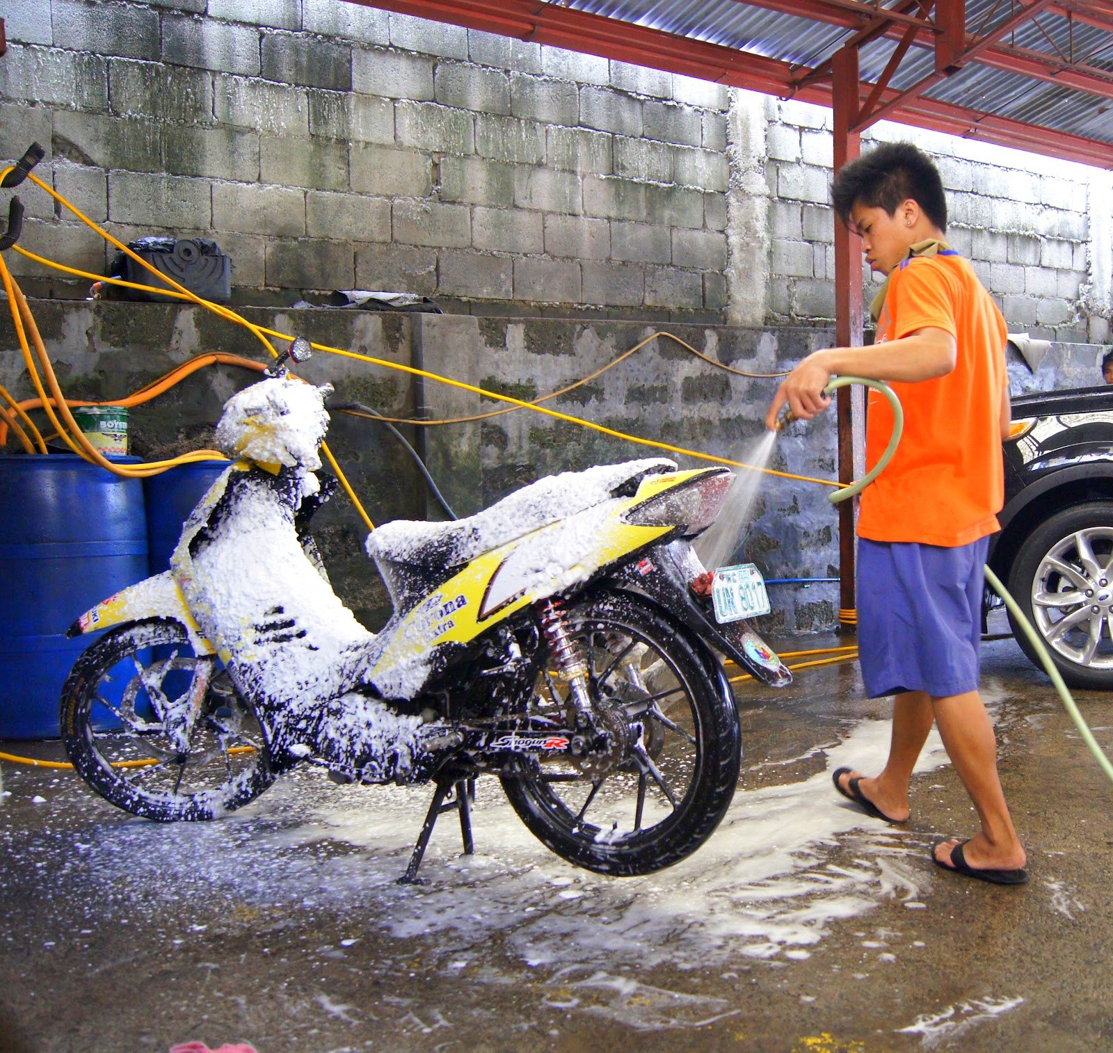 Our Enigmatic World Car Wash in The Philippines