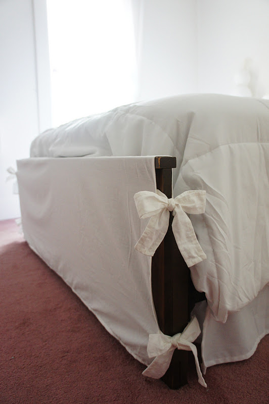 lilikoi vanilla Guest Room Head & Footboard Slipcover