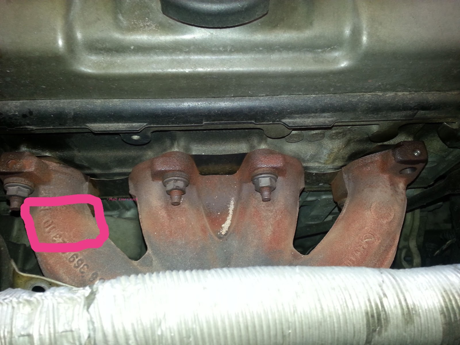 Adventures With My 206 And Citroen Evasion Exhaust Manifold Crack
