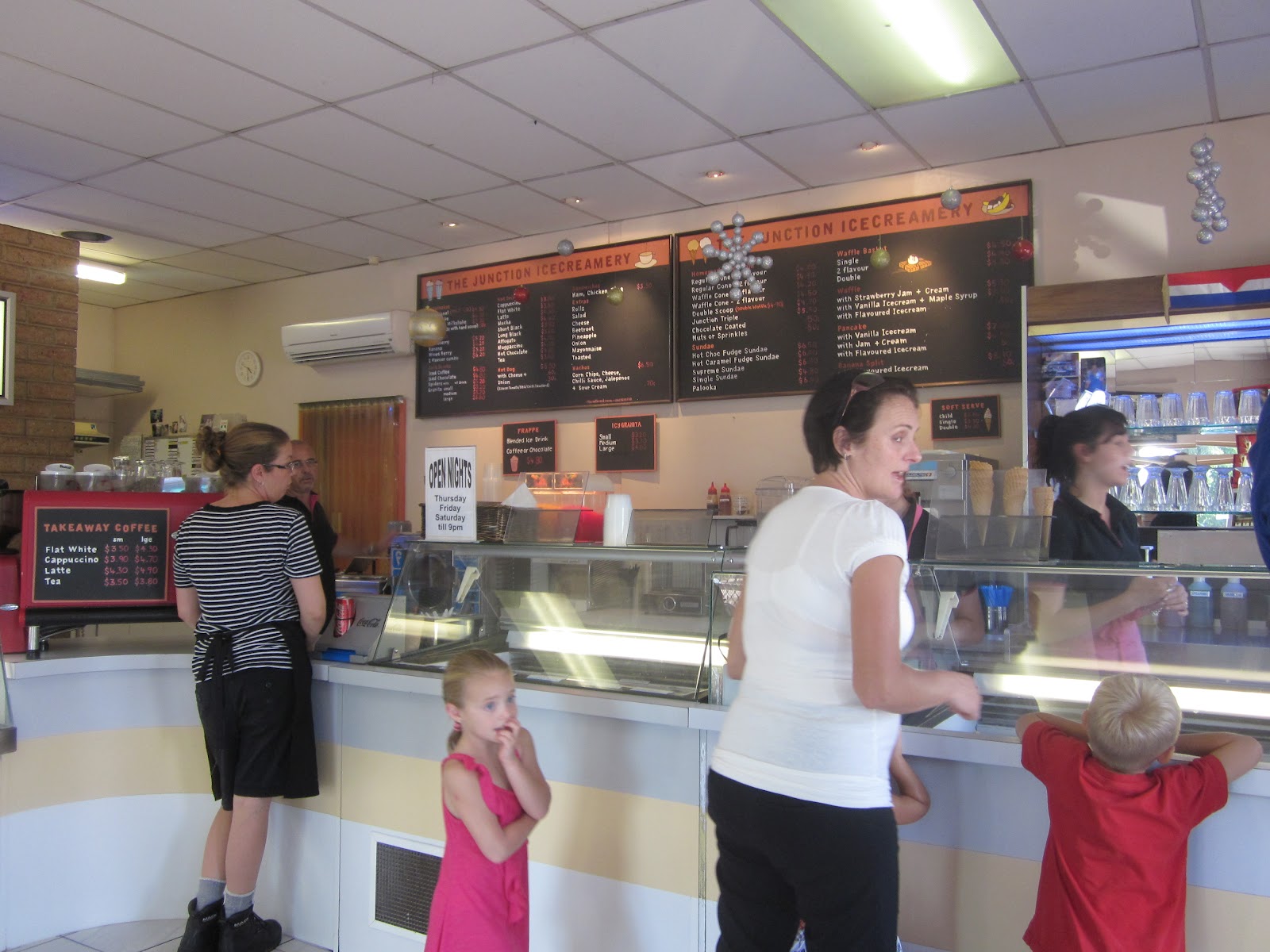 the sneaky pigeon The Junction Ice Creamery, 6056