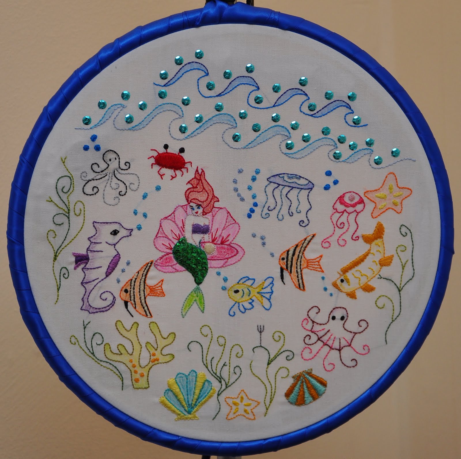 Embroidery Emporium Under the Sea.