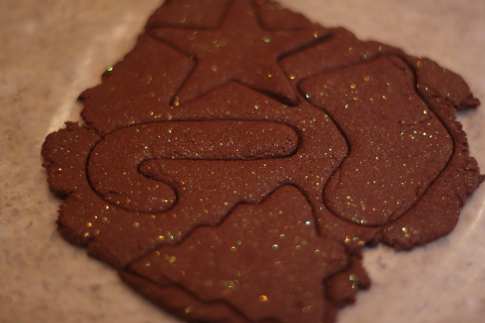 Easy Christmas Glittered Cinnamon Ornament Garland A Sparkle of Genius