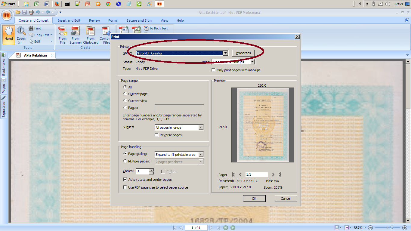 Documentasi Sekolah Cara Mudah Memperkecil File Pdf Dengan Nitro Pdf