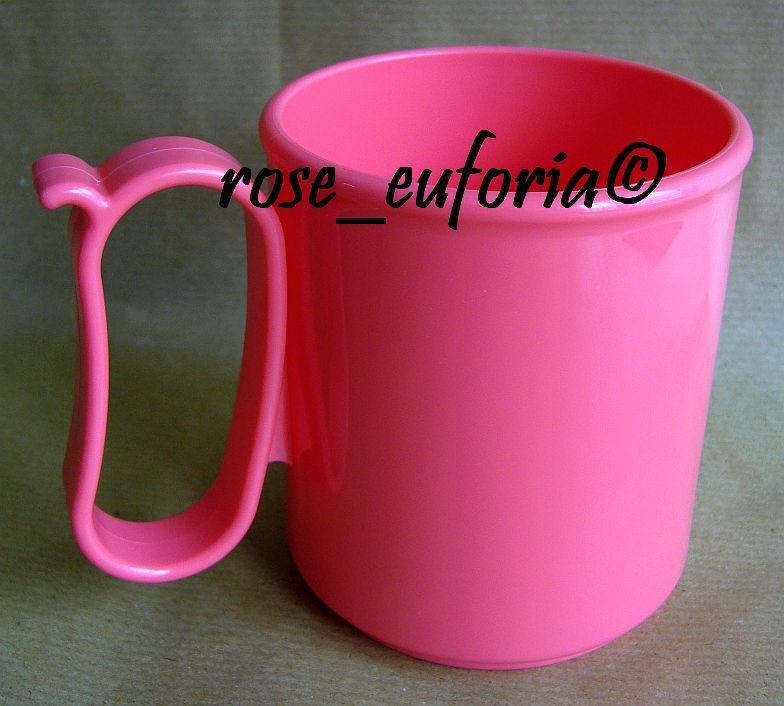 rose_euforia My Tupperware Collection Tupperware Red Micro Mug (1) 300ml