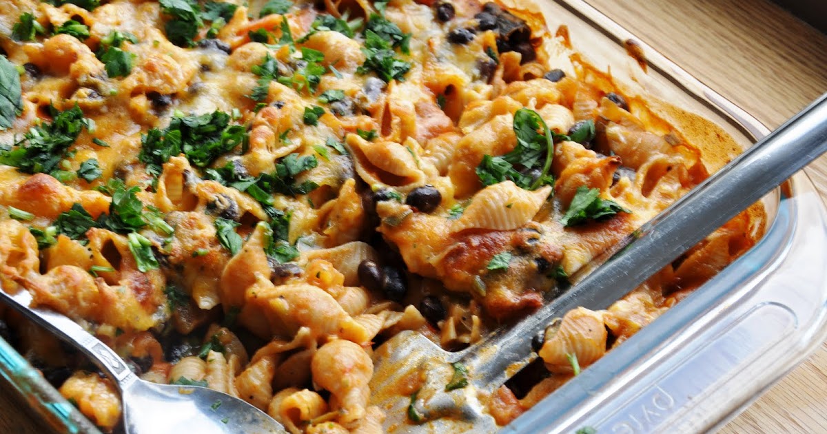 Black Beans Enchilada Pasta... Oh Yeah! Honey, What's Cooking?