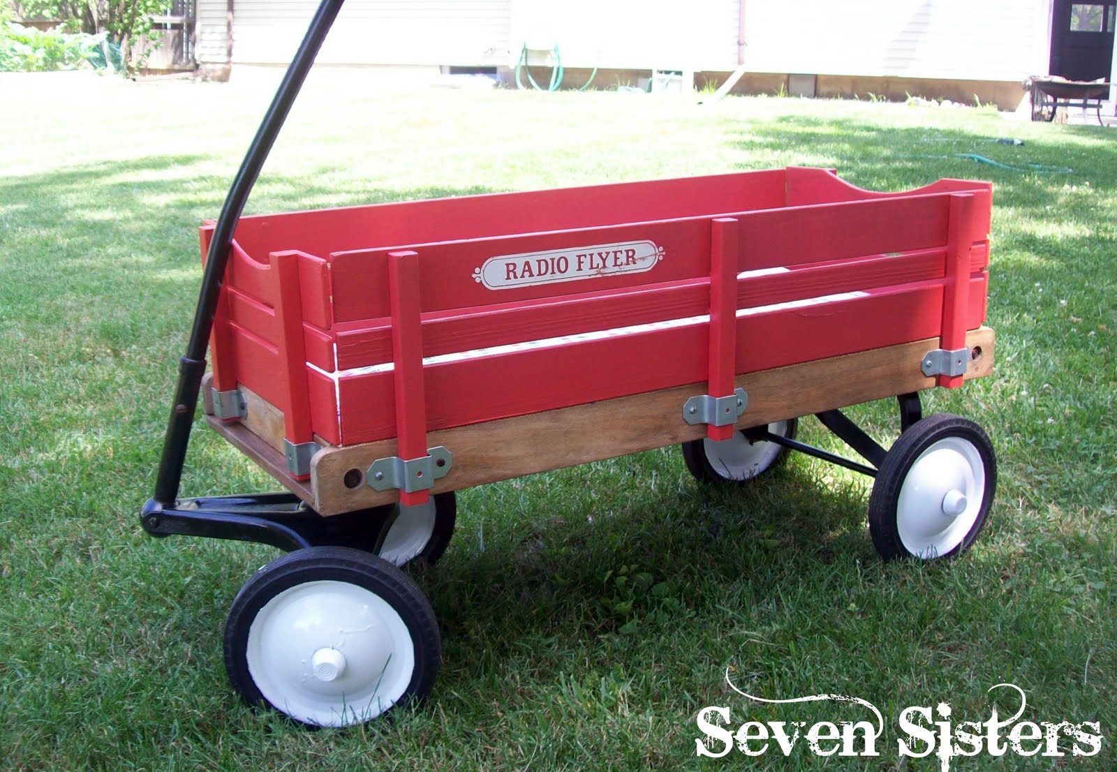 red paint for radio flyer wagon